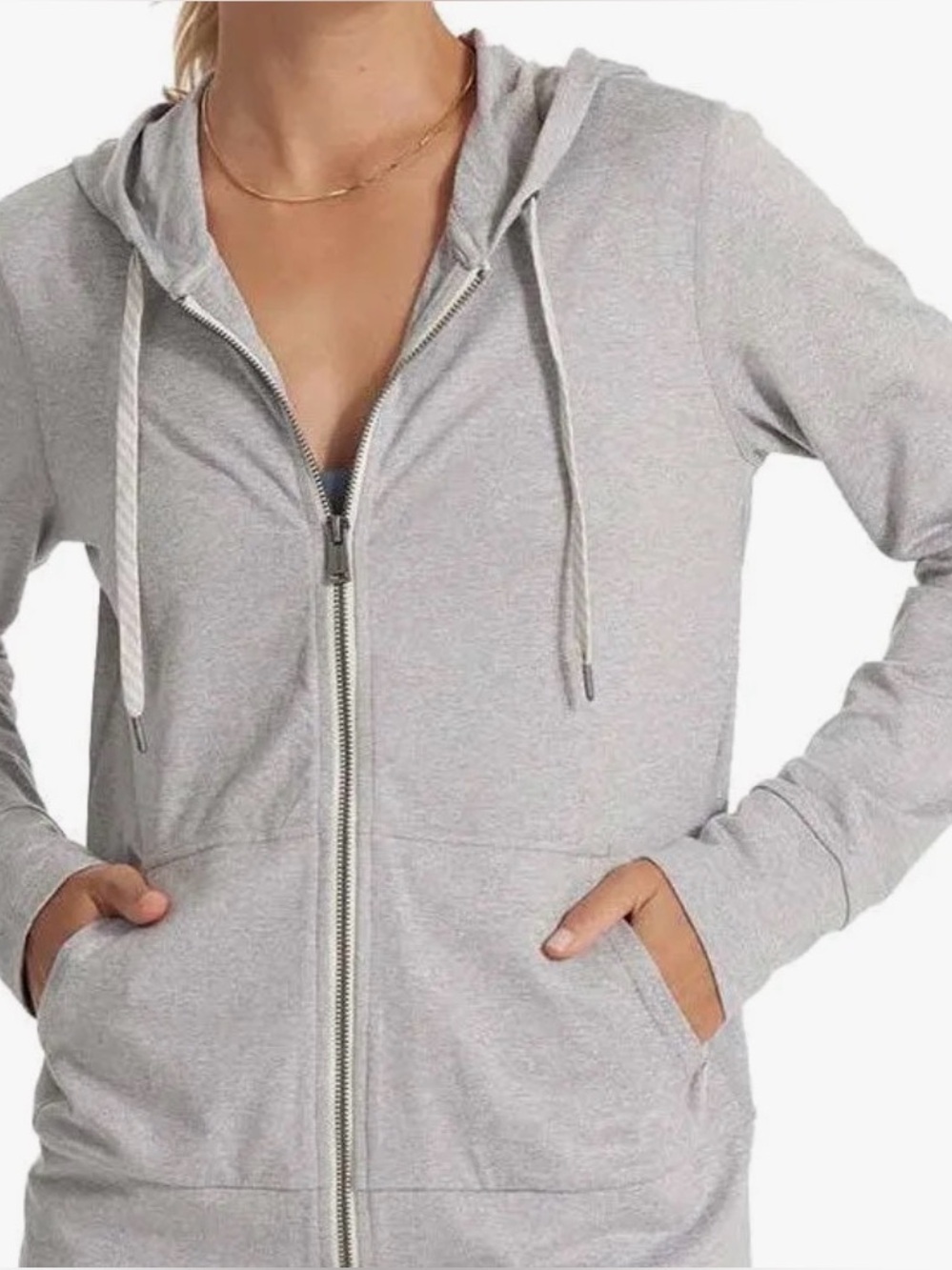 NWT Women’s Vuori Clay Heather Halo Performance Hoodie 2.0 M - Picture 2 of 5